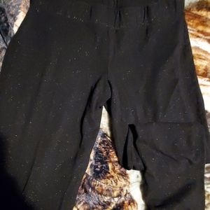 Black sparkly legging
